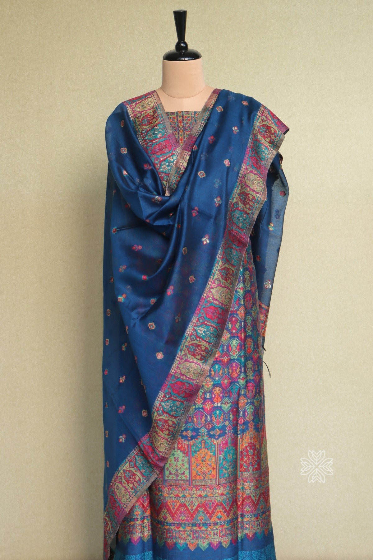 Kashmiri Kani Silk Suit