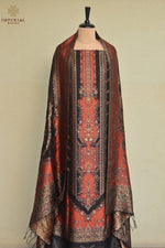Black Kani Silk Suit