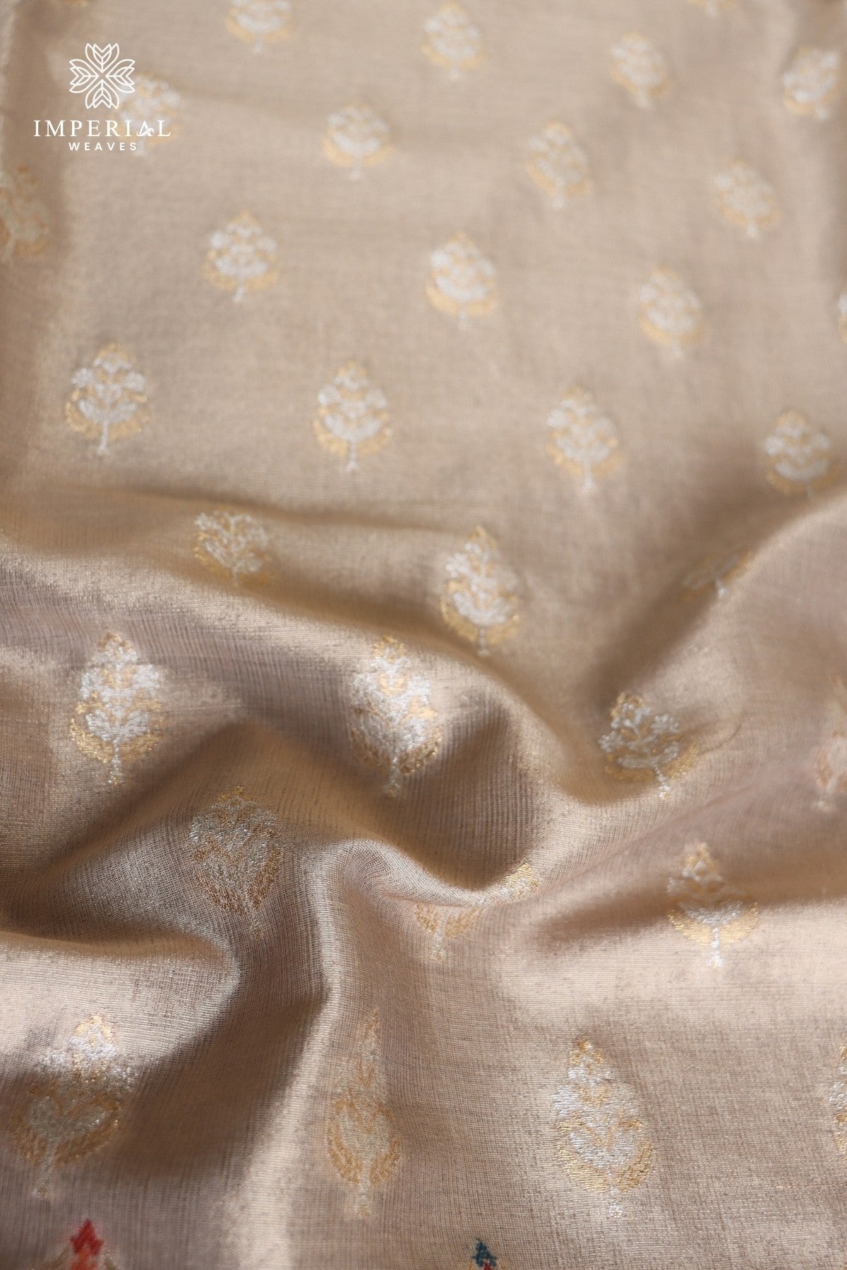 Golden Kani Tissue Silk Suit