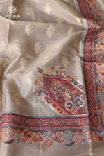 Golden Kani Tissue Silk Suit