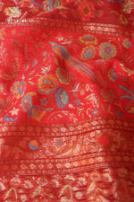 Red Kani Silk Suit