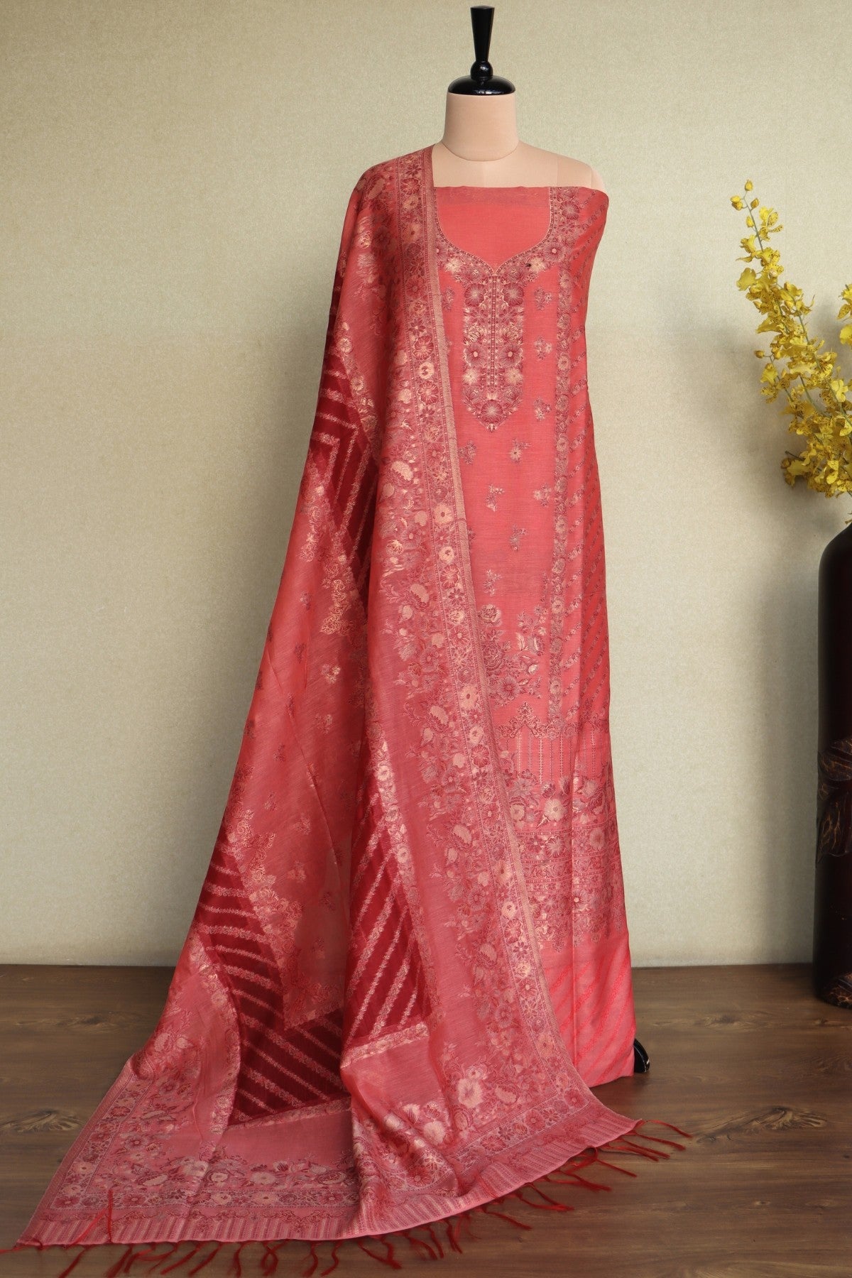 Kani Weaving Salwar Suit Set Online