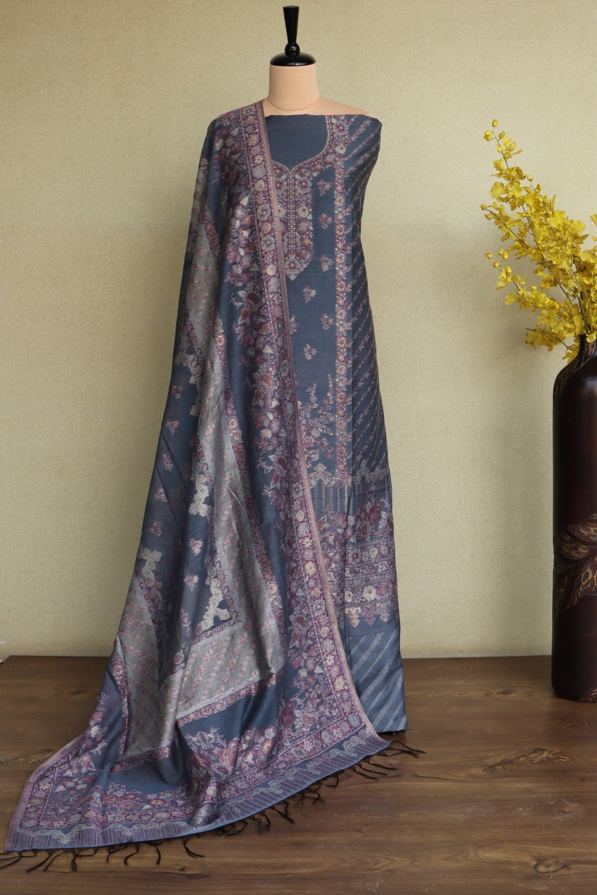 Kani Weaving Salwar Suit Set Online