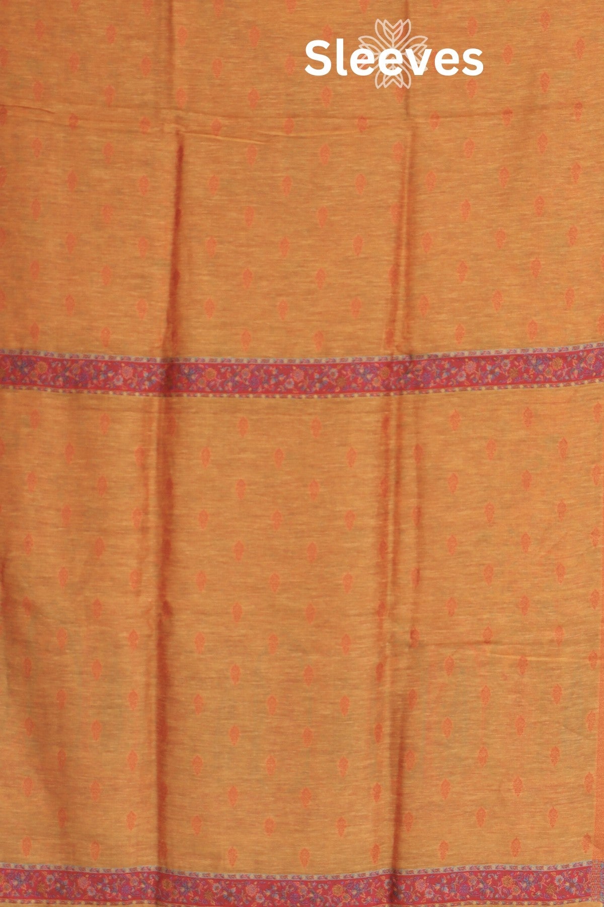 Yellow Kani Silk Linen Suit with Zari