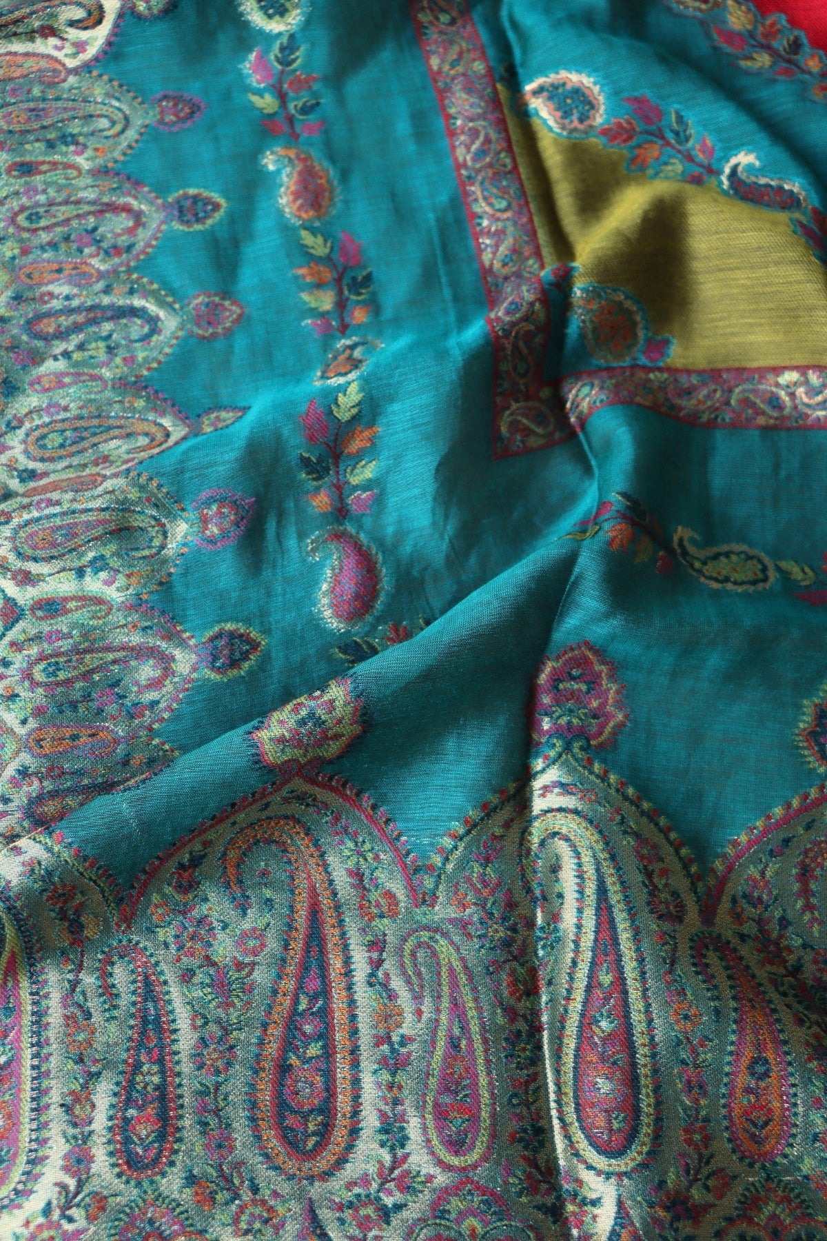 Rama Green Kani Silk Suit