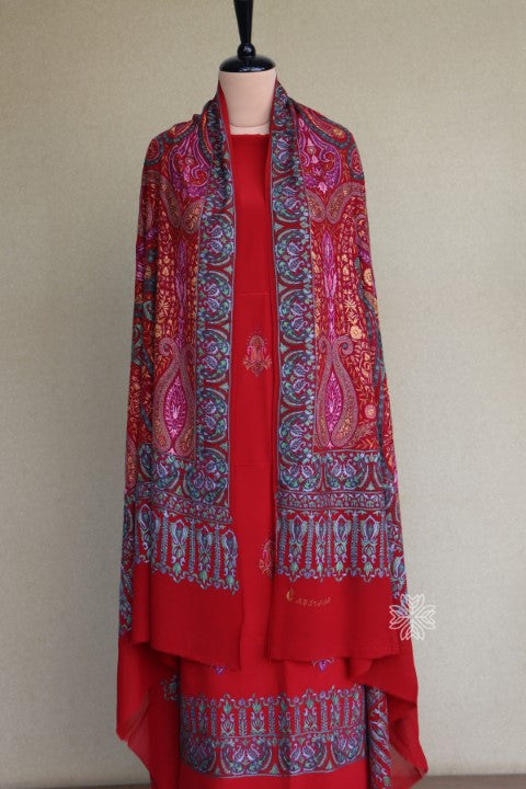 Kashmiri Embroidered Suit