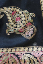 Kashmiri Embroidered Woolen Wrap