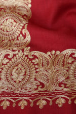 Kashmiri Embroidered Woolen Wrap