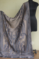 Grey Paisley Moonlight Shawl