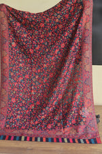 Black Kani Fine Wool Shawl