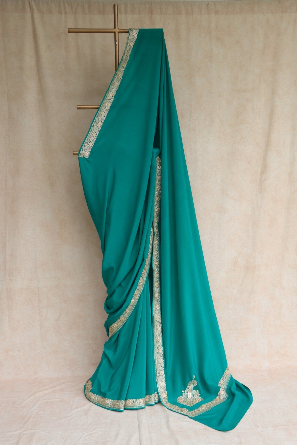Kashmiri Hand Embroidered Saree