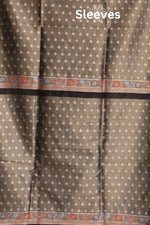 Black Kani Tissue Silk Suit