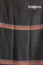 Black Kani Silk Suit