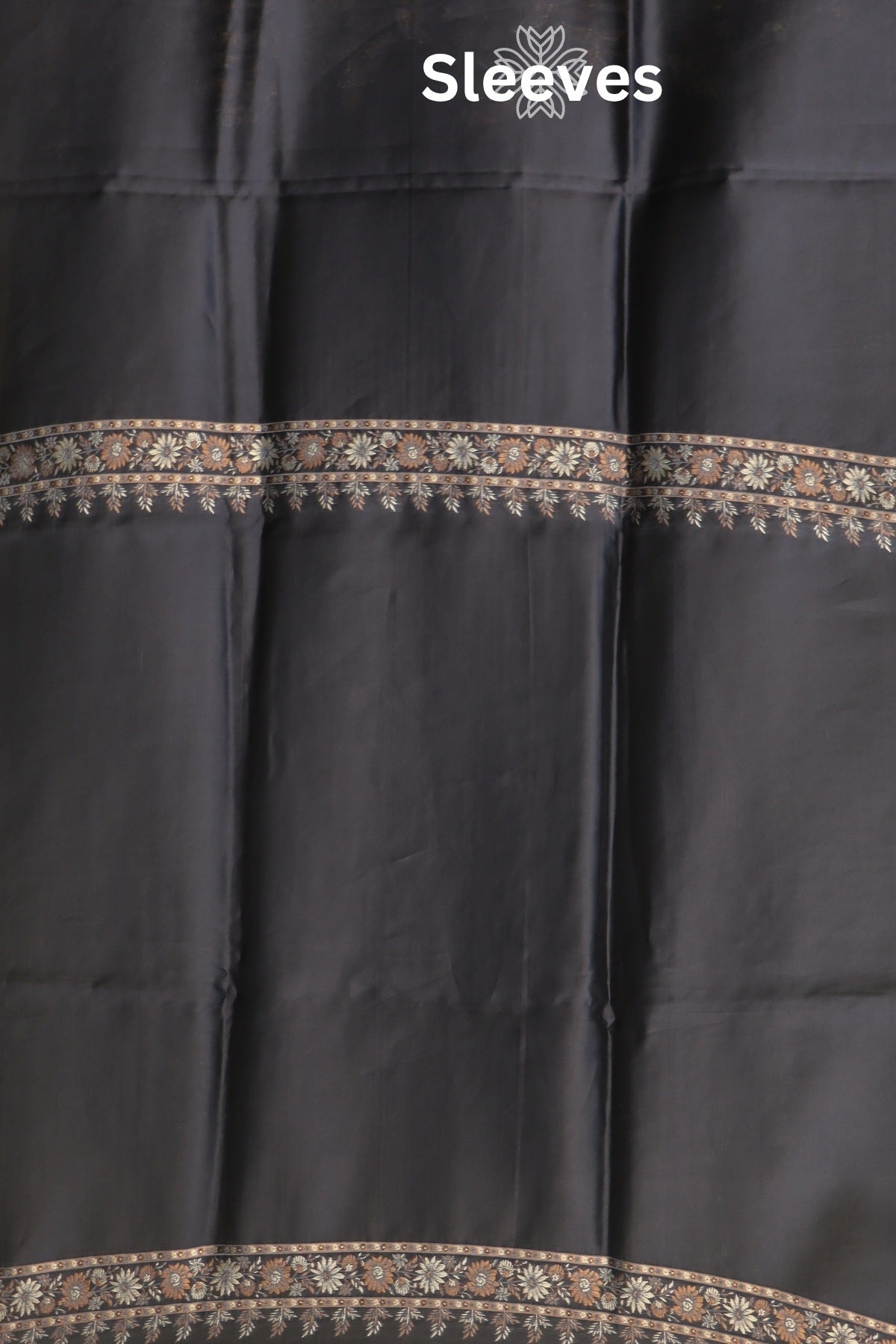 Black Kani Silk Suit