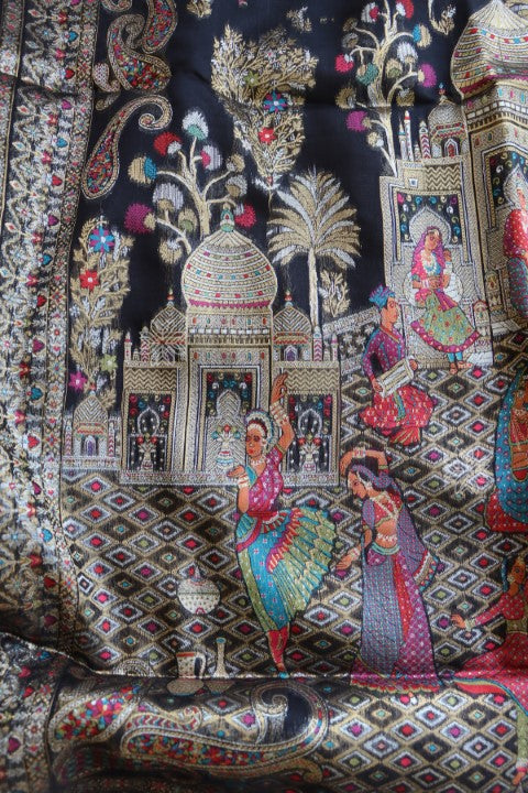 Kashmiri Kani Saree