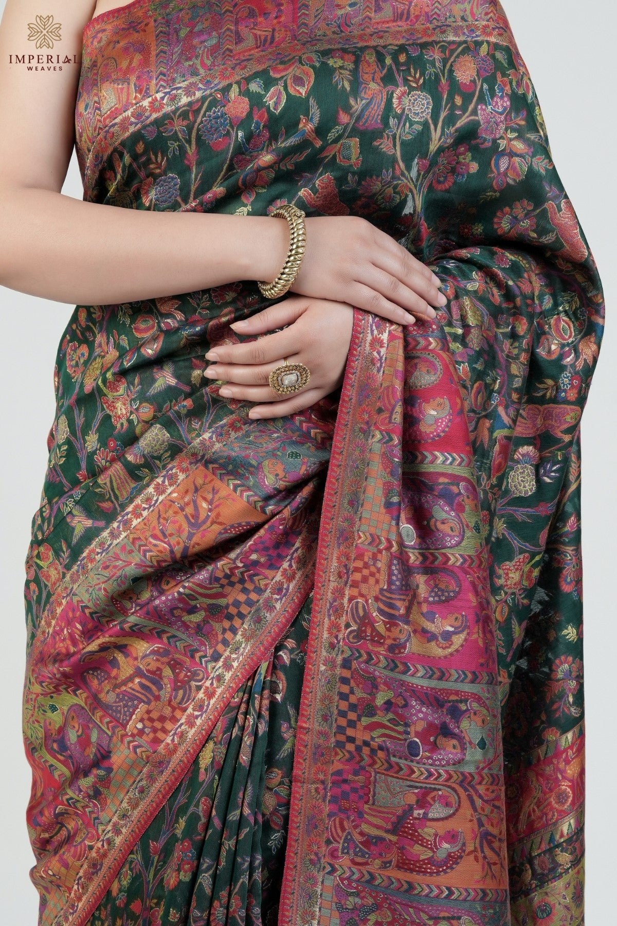 Original Kashmiri Kani Saree