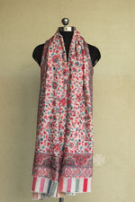 Off White Kani Fine Wool Shawl