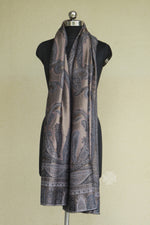Grey Paisley Moonlight Shawl