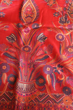 Red Kani Silk Suit