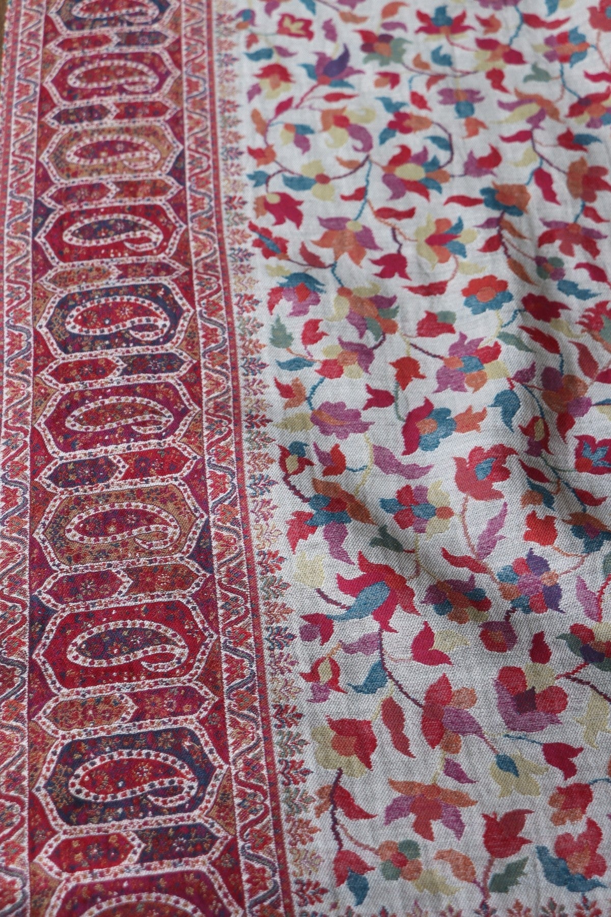 Kashmiri Kani Woollen Saree