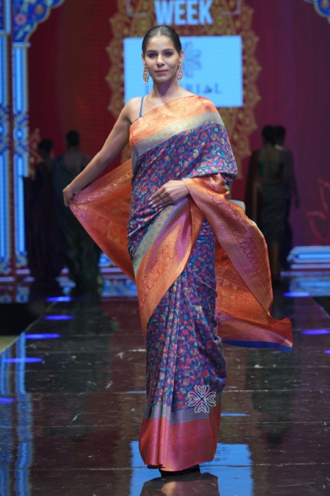 Kashmiri Pashmina Saree