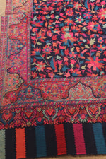 Black Kani Fine Wool Shawl