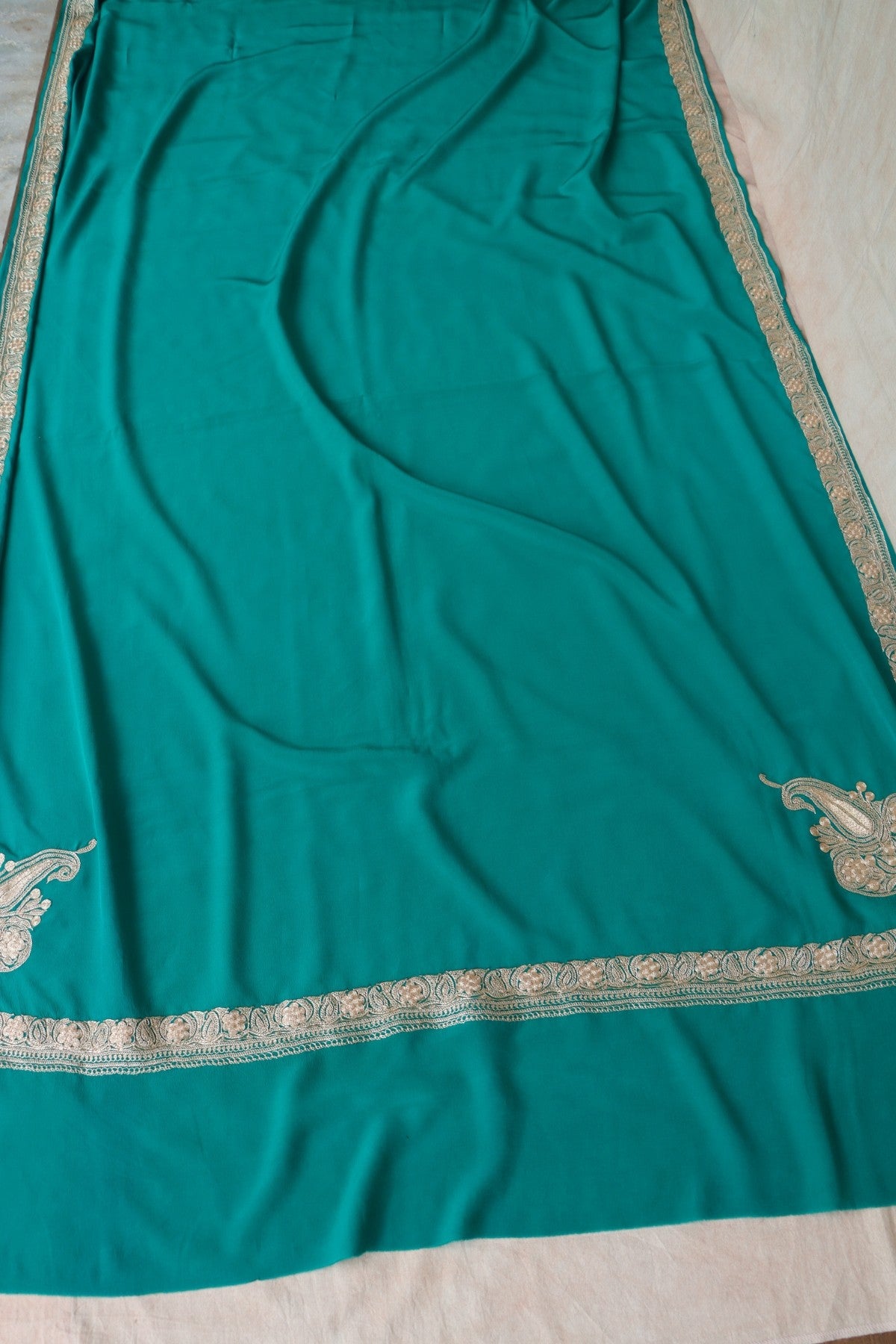 Kashmiri Tilla Saree