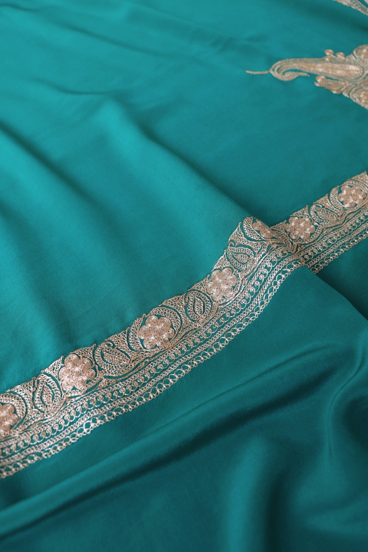 Kashmiri Tilla Metallic Gold Embroidery