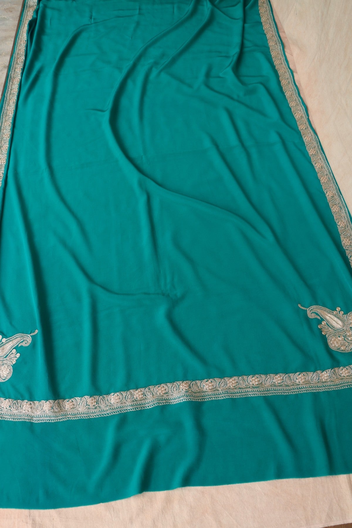 Original tilla work saree