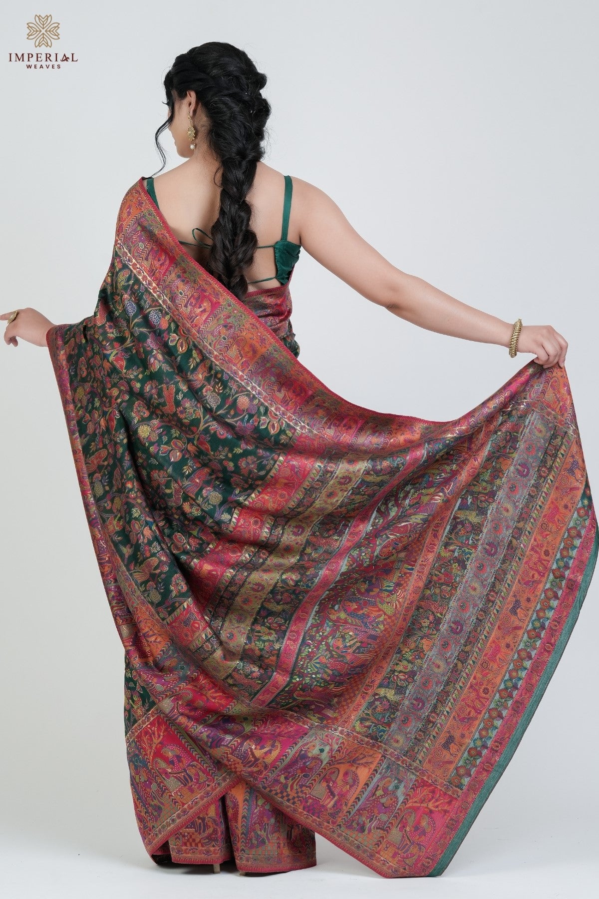 Kashmiri Weave Saree