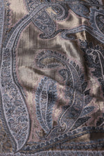 Grey Paisley Moonlight Shawl
