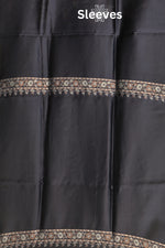 Black Kani Silk Suit
