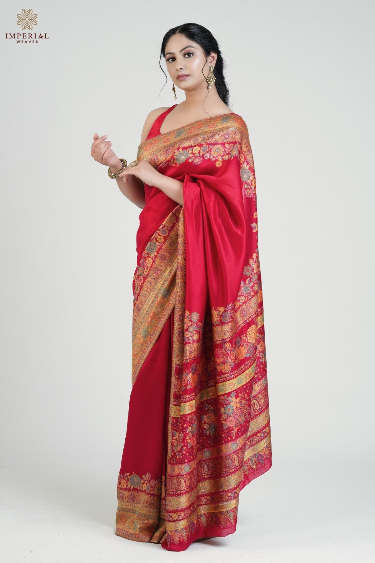 Kashmiri Kani Saree