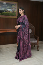 Kashmiri Jamawar Hand Embroidered Saree