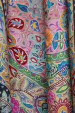 Multicoloured Kalamkari Pashmina Shawl