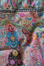 Multicoloured Kalamkari Pashmina Shawl