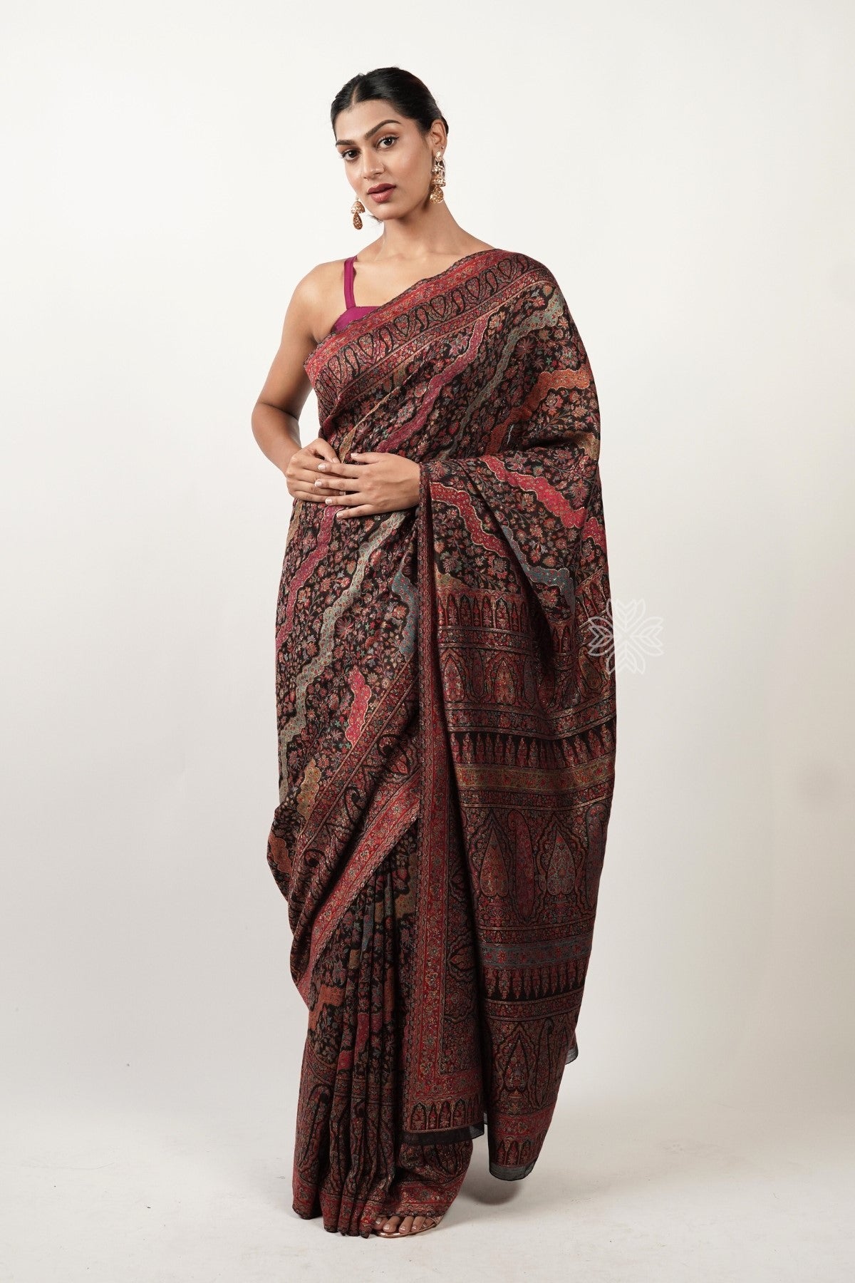 Pashmina Saree