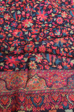 Black Kani Fine Wool Shawl