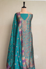 Kashmiri Kani Silk Suit