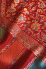 Red Kani Silk Suit
