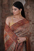 Beige Kani Silk Saree