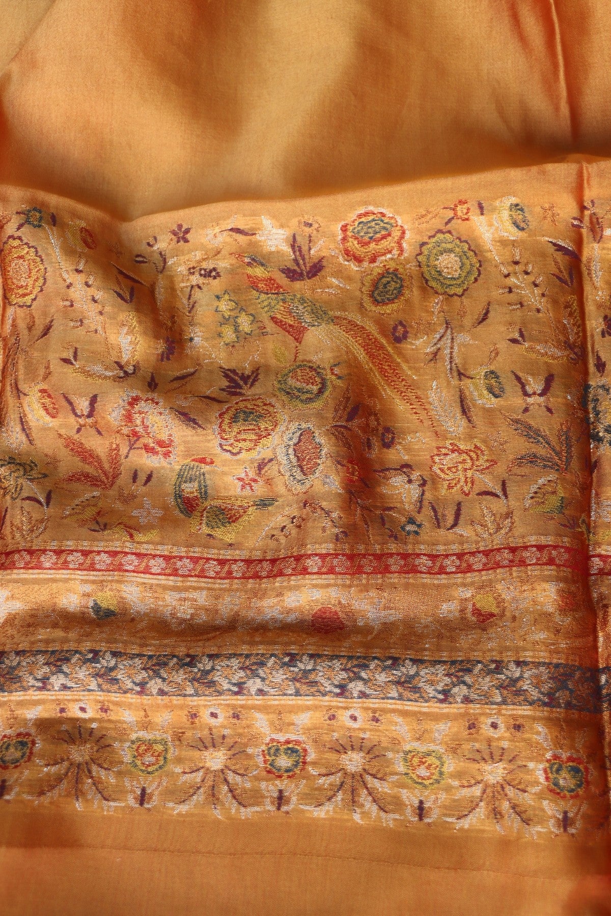 Sunset Yellow Kani Silk Suit