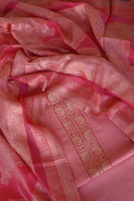 Unstitched Silk Suit With Dupatta