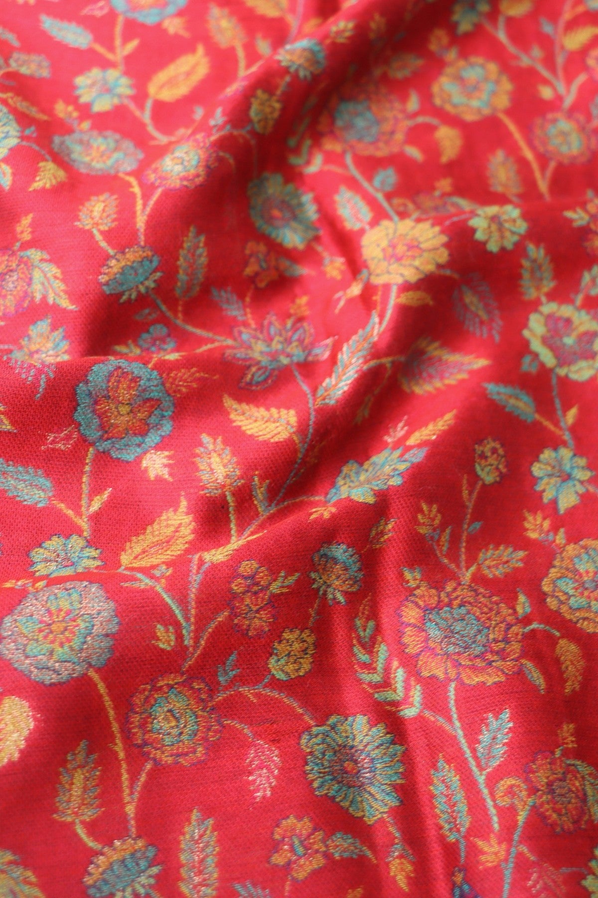 Silk summer shawl