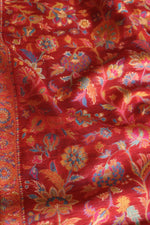 Red Kani Silk Suit