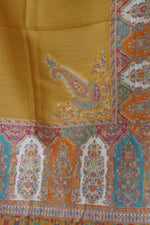 Yellow Kani Fine Wool Shawl