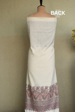 Off White Kashmiri Kani Suit