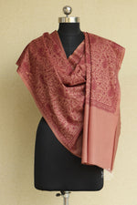 Natural Woolen All Over Sozni Stole