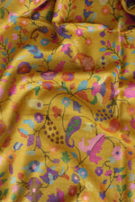 Yellow All Over Kani Pashmina Shawl