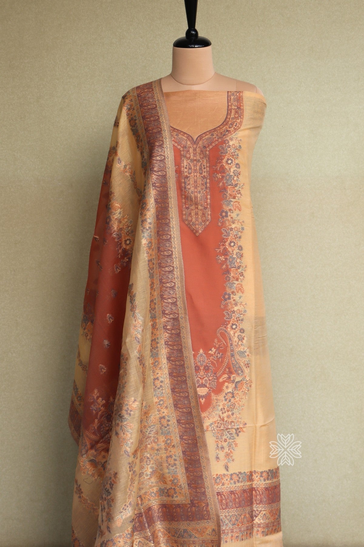 Yellow Kani Cotton Suit